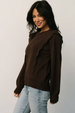 Clearance Baltic Born Stowe Sweater | Chocolate