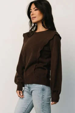 Clearance Baltic Born Stowe Sweater | Chocolate