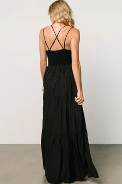 Best Baltic Born Summerlin Lace Top Maxi Dress | Black