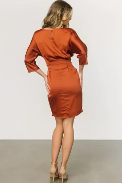 New Baltic Born Theo Mini Dress | Copper