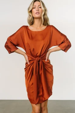 New Baltic Born Theo Mini Dress | Copper