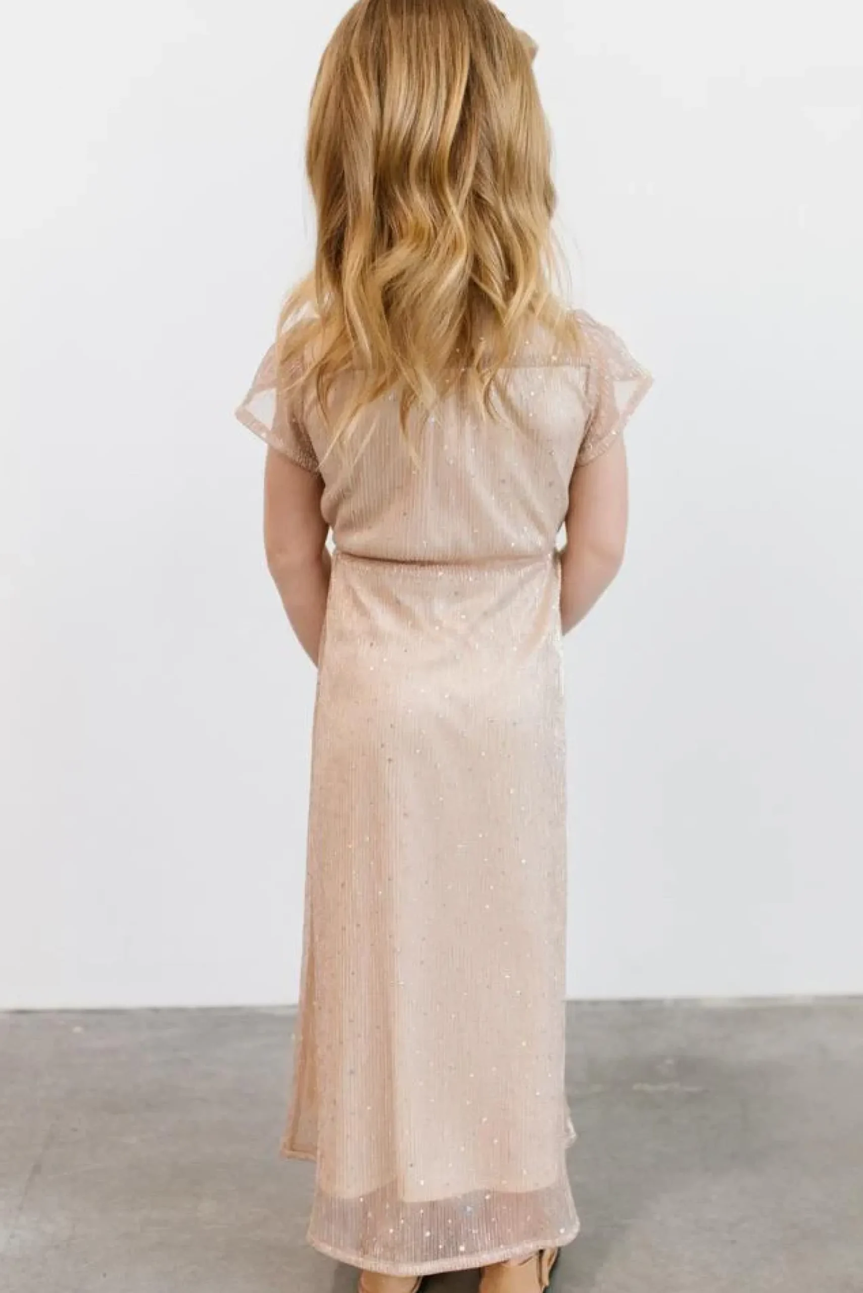 Best Baltic Born Toddler Grace Sparkle Gown | Champagne