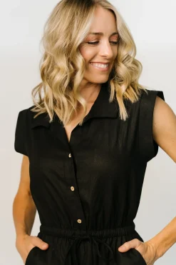 Outlet Baltic Born Toni Romper | Black