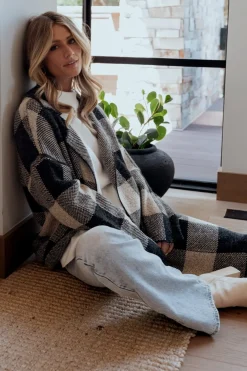 Outlet Baltic Born Toronto Cardigan | Black + Taupe