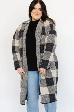 Outlet Baltic Born Toronto Cardigan | Black + Taupe