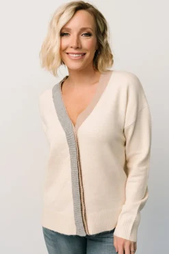 Best Baltic Born Verna Button Cardigan | Cream