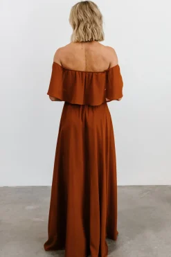 Hot Baltic Born Victoria Off Shoulder Maxi Dress | Spice
