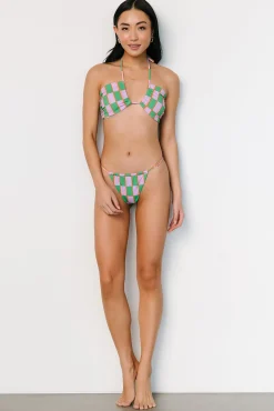 Fashion Baltic Born Viridian Bikini Bottom | Lilac + Green