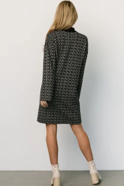 Online Baltic Born Webster Sweater Dress | Black Print
