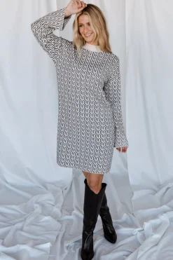Best Baltic Born Webster Sweater Dress | Ivory Print