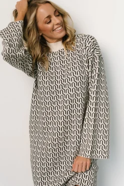 Best Baltic Born Webster Sweater Dress | Ivory Print
