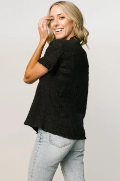 Discount Baltic Born Zara Lace Top | Black