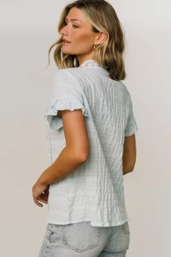 Online Baltic Born Zara Lace Top | Blue