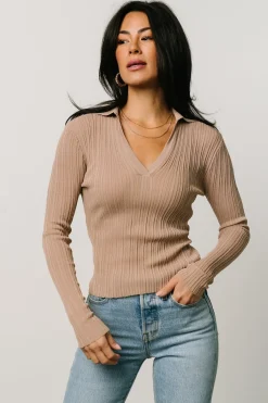 Fashion Baltic Born Zia Knit Top | Black