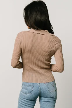 Discount Baltic Born Zia Knit Top | Tan