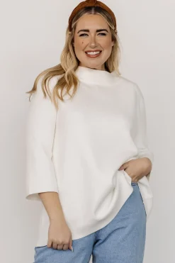 Fashion Baltic Born Zola Bell Sleeve Sweater | Off White