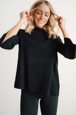 Sale Baltic Born Zola Bell Sleeve Sweater | Black