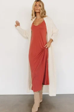 Fashion Baltic Born Zonda Long Cardigan | Cream