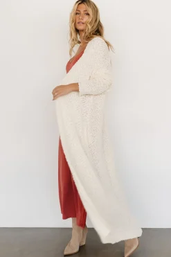 Fashion Baltic Born Zonda Long Cardigan | Cream