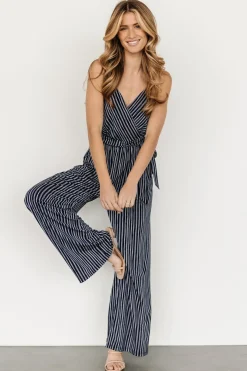 Fashion Baltic Born Zuri Tank Jumpsuit | Navy Stripe